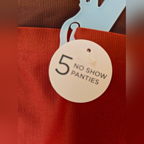 Danskin 5 Pack Seamless Briefs No Lines Panties Underware Size M - Picture 2 of 6